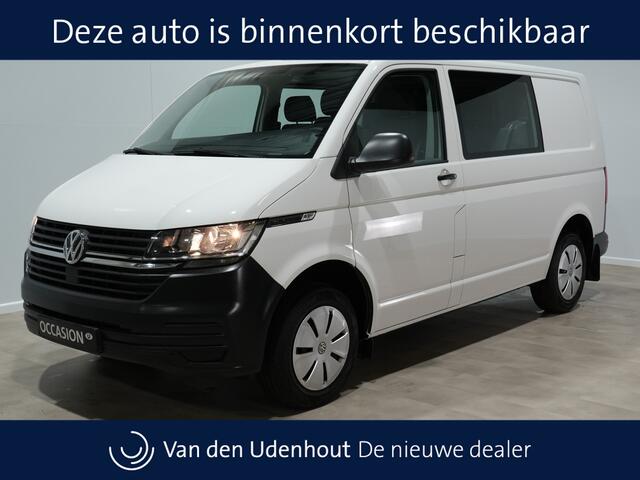 Volkswagen TRANSPORTER 2.0 TDI 110pk L1H1 Dubbele Cabine DC Navigatie via app Android/Carplay Airco DAB