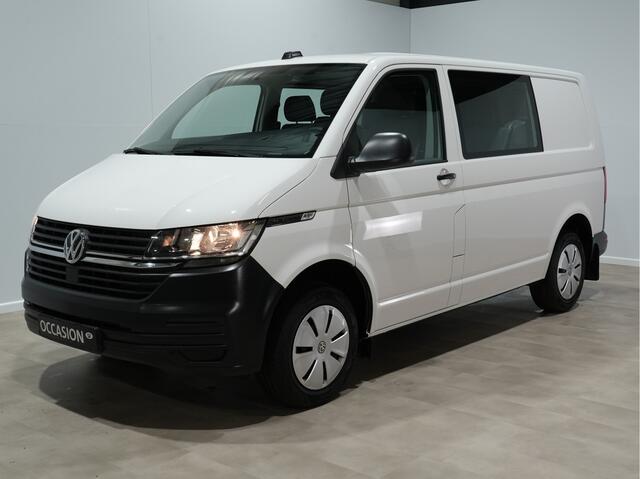 Volkswagen TRANSPORTER 2.0 TDI 110pk L1H1 Dubbele Cabine DC Navigatie via app Android/Carplay Airco DAB