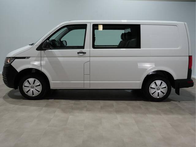 Volkswagen TRANSPORTER 2.0 TDI 110pk L1H1 Dubbele Cabine DC Navigatie via app Android/Carplay Airco DAB
