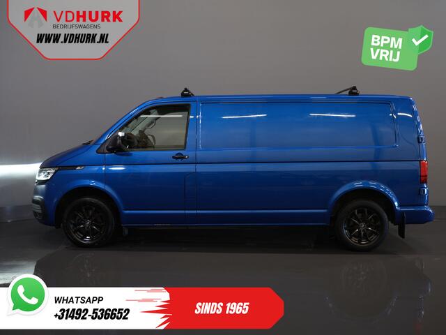 Volkswagen TRANSPORTER 2.0 TDI 150 pk DSG Aut. L2 LED/ Adapt.Cruise/ Standkachel/ Carplay/ 2.5t Trekverm./ Stoelverw./ Airco/ Dakdragers/ Camera/ PDC/ Trekhaak