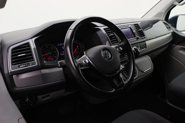 Volkswagen TRANSPORTER 2.0 TDI DSG 150 PK Lang Highline 5-Zits, Camera, ACC, LED, Apple Carplay, Verwarmde Voorruit, Trekhaak, 18''