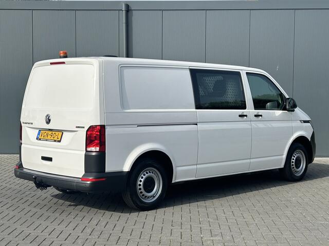 Volkswagen TRANSPORTER 2.0 TDI 150 PK 4-MOTION 6.1 / L2H1 / 1e EIG. / 4x4 / TREKHAAK / ACHTERKLEP / INRICHTING / AIRCO / CRUISE / NAVI / APPLE CARPLAY