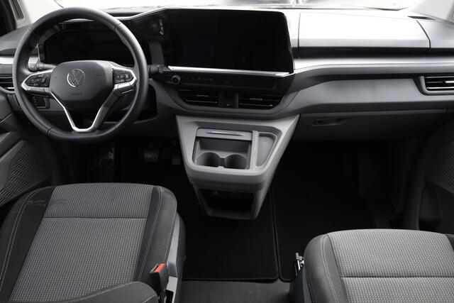 Volkswagen TRANSPORTER 2.0 TDI L2H1 30 Bulli 150PK / 110kW, Dodehoekdetectie (side assist), adaptieve cruise control (acc), rondomzichtcamera (area view), achteruitrijcamera (rear view), parkeersensoren voor en achter (pdc), verwarmbare voorstoelen, DAB+, draadloos Apple Carpla