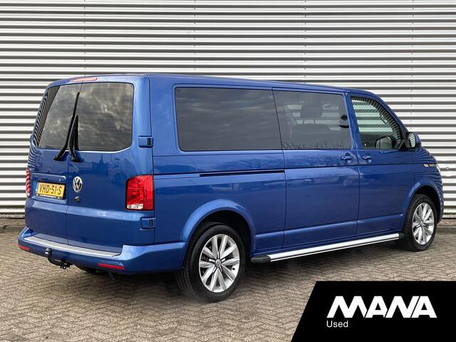 Volkswagen TRANSPORTER 2.0TDI L2H1 199PK DC BULLI Automaat Lederen bekleding Camera Cruise Airco Stoelverwarming LED
