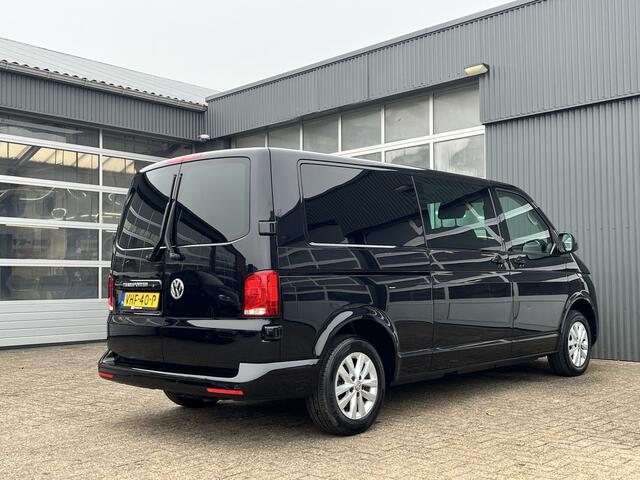 Volkswagen TRANSPORTER 2.0 TDI L2H1 DC Dubbele schuifdeur Ladekasten Airco Cruise controle Telefoonverbinding Apple carplay Navigatiesysteem Euro 6 DC 1e eigenaar Dealer onderhouden