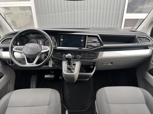 Volkswagen TRANSPORTER 2.0 TDI L2H1 DC Dubbele schuifdeur Ladekasten Airco Cruise controle Telefoonverbinding Apple carplay Navigatiesysteem Euro 6 DC 1e eigenaar Dealer onderhouden