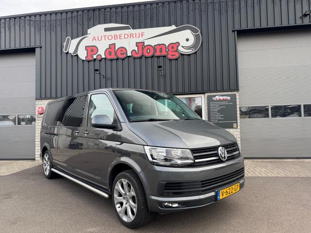 Volkswagen TRANSPORTER 2.0 TDI L2H1 Dubbelcabine Euro 6 Voorruitverwarming Leder Goed onderhouden