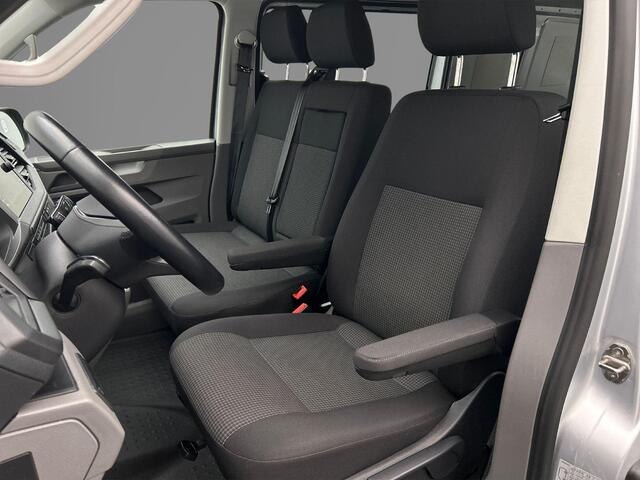 Volkswagen TRANSPORTER 2.0 TDI 150pk DSG L2 Dubbele cabine | LED Koplampen | Navigatie | Airco | Cruise Control | 2x schuifdeur | Camera | Achterklep