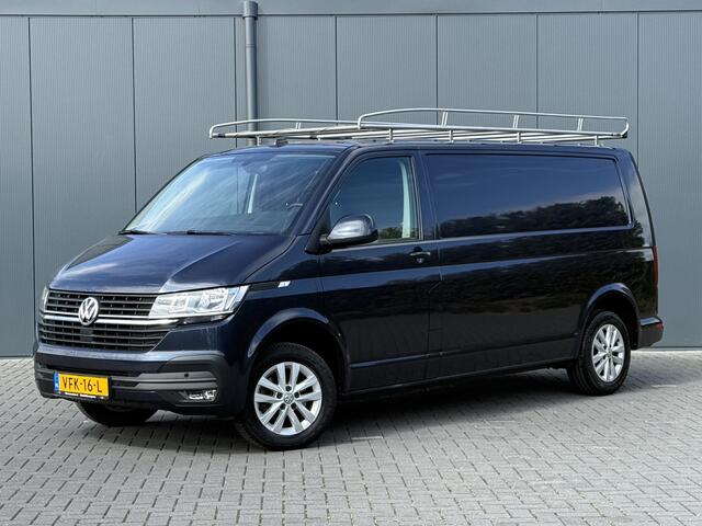 Volkswagen TRANSPORTER 2.0 TDI 111 PK HIGHLINE / STARLIGHT BLUE METALLIC / L2H1 / TREKHAAK / IMPERIAAL / CAMERA / CRUISE / AIRCO