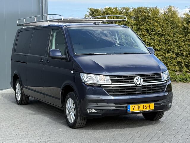 Volkswagen TRANSPORTER 2.0 TDI 111 PK HIGHLINE / STARLIGHT BLUE METALLIC / L2H1 / TREKHAAK / IMPERIAAL / CAMERA / CRUISE / AIRCO