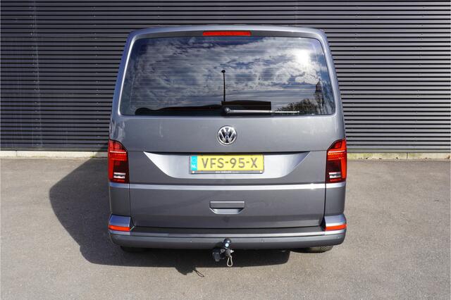 Volkswagen TRANSPORTER 199pk Automaat 4x4 Bulli Dubbele cabine Trekhaak Camera Apple Carplay Navigatie digitaal dashboard ACC Cruise control Stoelverwarming