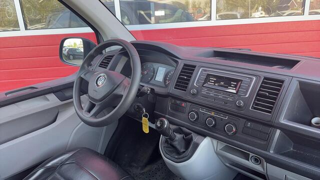 Volkswagen TRANSPORTER 2.0 TDI L2H1 DC 6 PERS / TREKHAAK / 1STE EIG / DEALER OH / LEDER / AIRCO / BLUETOOTH / CRUISE / NL-AUTO