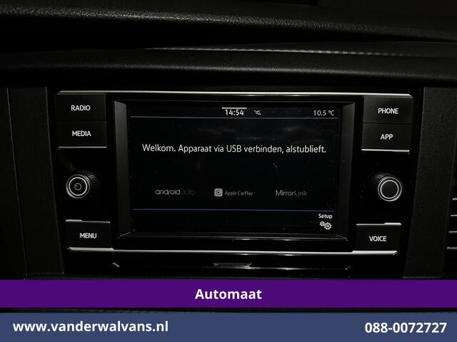 Volkswagen TRANSPORTER 2.0 TDI 150pk Automaat L2H1 Inrichting Euro6 Airco | Camera | Apple Carplay | 2500kg Trekhaak Android Auto, Cruisecontrol, Parkeersensoren, Achterklep
