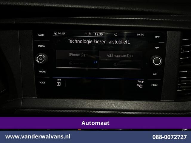 Volkswagen TRANSPORTER 2.0 TDI 150pk Automaat L2H1 Euro6 Airco | Navigatie | Apple Carplay | 2500kg Trekhaak | Cruisecontrol Android Auto, Parkeersensoren, Achterklep