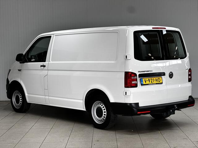 Volkswagen TRANSPORTER 2.0 TDI L1H1/ Dealer onderhouden!/ Trekhaak/ Zij-Schuifdeur Rechts/ Bluetooth/ Airco/ Cruise/ Elek. pakket/ Armsteun/ AUX & USB/ Dagrijverl.