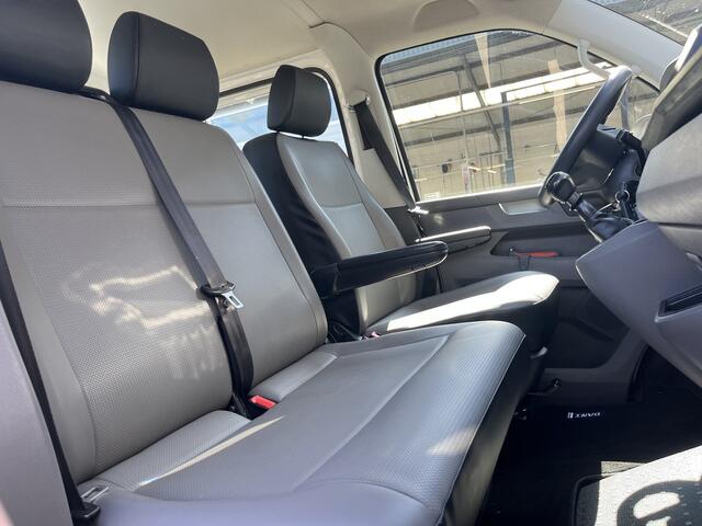 Volkswagen TRANSPORTER 2.0 TDI L2H1 DC Euro 6 Pick up Dubbele cabine open laadbak Pick-up Airco Telefoonverbinding 1e eigenaar 6-Persoons Werkverlichting P-up Doka Pritsche