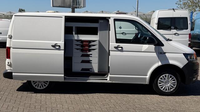 Volkswagen TRANSPORTER 2.0 TDI 75KW 102PK EURO 6 AIRCO/ DUBBELE SCHUIFDEUR/ BEDRIJFSWAGENINRICHTING/ 100% DEALERONDERHOUDEN