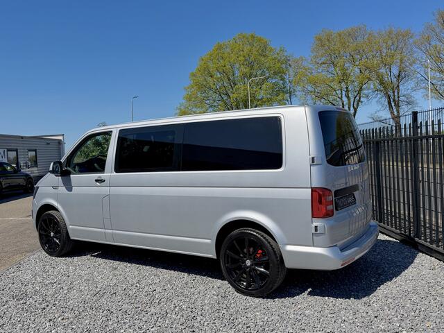 Volkswagen TRANSPORTER 2.0 TDI Extra Lang T6 150PK Dubbel Cabine 2018 Zilver Metallic