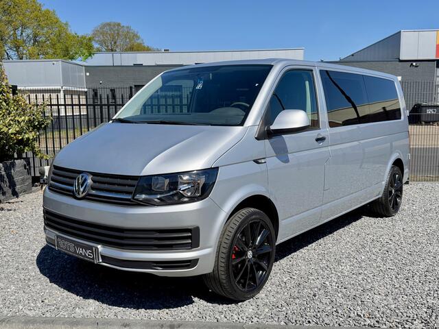 Volkswagen TRANSPORTER 2.0 TDI Extra Lang T6 150PK Dubbel Cabine 2018 Zilver Metallic