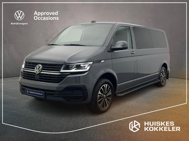 Volkswagen TRANSPORTER T6.1 2.0 TDI 150pk DSG L2 | Achterklep| Trekhaak | LED koplampen / achterlichten | Camera | Cruise Control | Glasslookpanelen | Laadruimte betimmerd | 17"| Apple Carplay / Android Auto | BPM-vrij