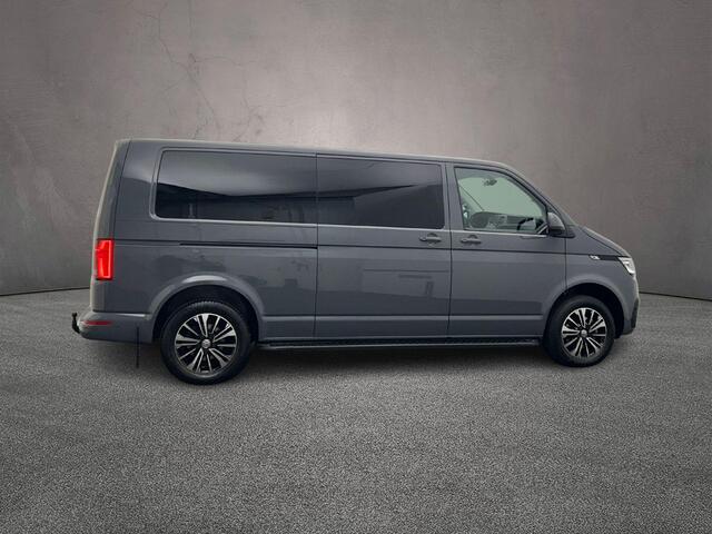 Volkswagen TRANSPORTER T6.1 2.0 TDI 150pk DSG L2 | Achterklep| Trekhaak | LED koplampen / achterlichten | Camera | Cruise Control | Glasslookpanelen | Laadruimte betimmerd | 17"| Apple Carplay / Android Auto | BPM-vrij