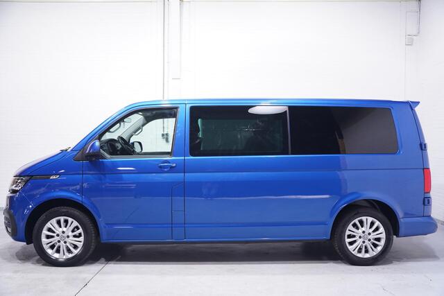 Volkswagen TRANSPORTER 2.0 TDI 150 pk DSG Aut. Dubbel Cabine Navi, Camera 1/2 Leder / Alcantara, LED Koplampen, 17" LMV, NAP, 5-Zits