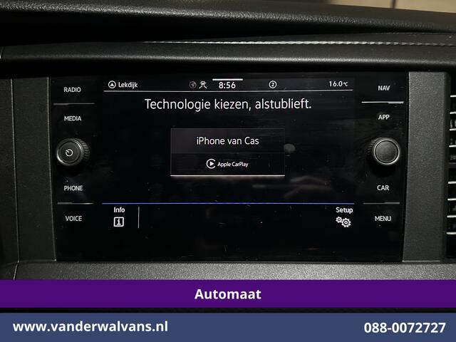 Volkswagen TRANSPORTER 2.0 TDI 150pk Automaat L1H1 Inrichting Euro6 Airco | Navigatie | Apple Carplay | Cruisecontrol Achterklep, Parkeersensoren, 2500kg trekvermogen