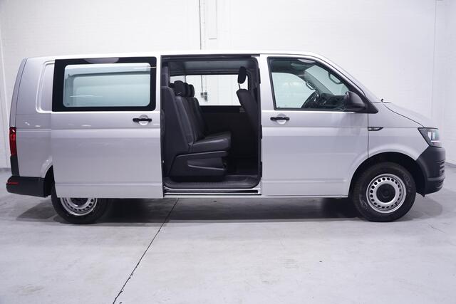 Volkswagen TRANSPORTER 2.0 TDI 150 pk L2 Dubbel Cabine Airco, Navi Cruise Control, Trekhaak, 5-Zits