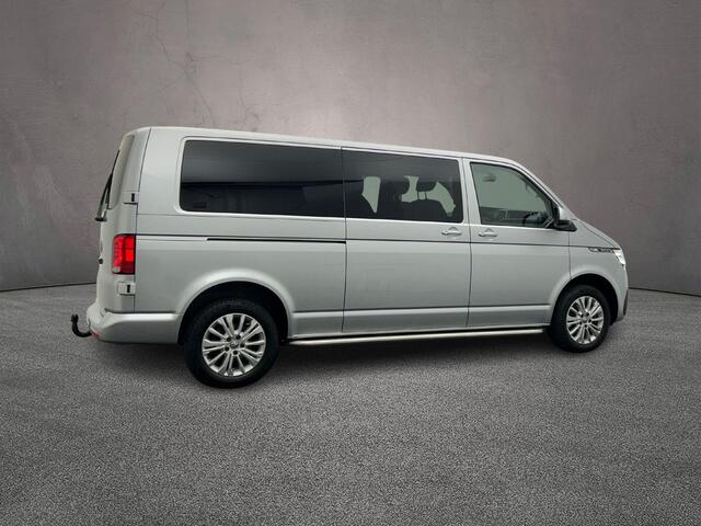 Volkswagen TRANSPORTER T6.1 2.0 TDI 150pk DSG L2 Bulli Dubbele cabine | Trekhaak | Lage km.stand |Achterdeuren | Sidebars | ACC | LED koplampen