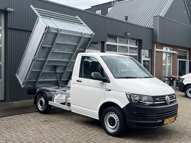 Volkswagen TRANSPORTER 2.0 TDI L1H1 Kipper Elektrische ramen Hoge schotten Kieper Pick-up Open laadbak P-up Bpm vrij voor particulier gebruik!!