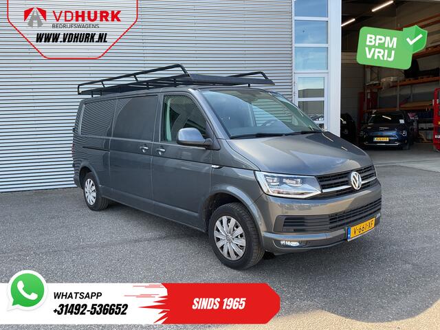 Volkswagen TRANSPORTER 2.0 TDI 150 pk DSG Aut. L2 MARGE LED/ 2.5t Trekverm./ 2x Schuifdeur/ Navi/ Camera/ Cruise/ Airco/ Imperiaal/ PDC/ Trekhaak