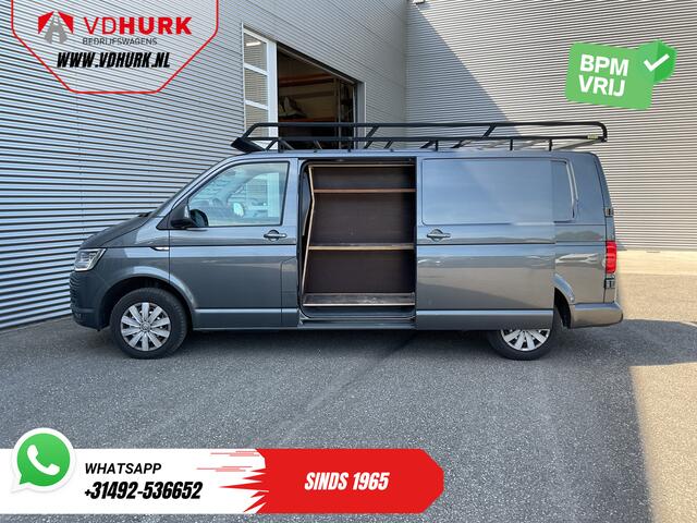Volkswagen TRANSPORTER 2.0 TDI 150 pk DSG Aut. L2 MARGE LED/ 2.5t Trekverm./ 2x Schuifdeur/ Navi/ Camera/ Cruise/ Airco/ Imperiaal/ PDC/ Trekhaak