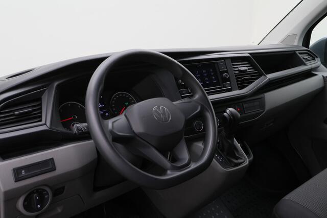 Volkswagen TRANSPORTER 2.0 TDI DSG 150 PK Lang 3-Zits, Airco, Cruise, Apple Carplay, Camera, DAB, PDC, Trekhaak, 18''