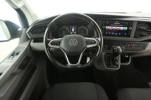 Volkswagen TRANSPORTER 2.0 TDI L2H1 150PK | Automaat | Airco | Camera | Cruise | Trekhaak | 3 Zits | Carplay | LED