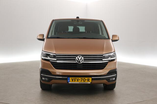 Volkswagen TRANSPORTER 2.0 TDI L2H1 Bulli 200PK | Dubbele Cabine | Automaat | Airco | Camera | Virtual | Cruise | Leder | Trekhaak | Carplay | 2xSchuifdeur