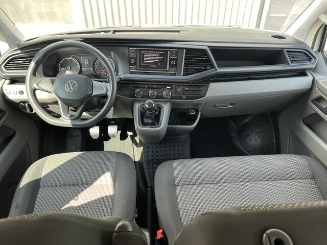 Volkswagen TRANSPORTER 2.0 TDI L2H1 30 DC Open laadbak Pick-up met Airco Cruise controle Trekhaak 2200kg trekgewicht Achterruitrij camera P-up Pick-up Openlaadbak