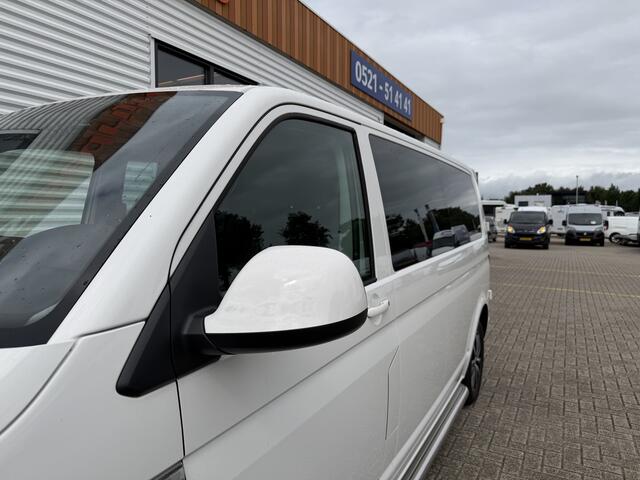 Volkswagen TRANSPORTER 2.0 TDI 150pk DSG automaat L2H1 DC 5 persoons Highline / vaste prijs rijklaar ¤ 32.950 ex btw / lease vanaf ¤ 538 / leer / cruise / airco / trekhaak 2500 kg / navigatie / euro 6 / bpm vrij !