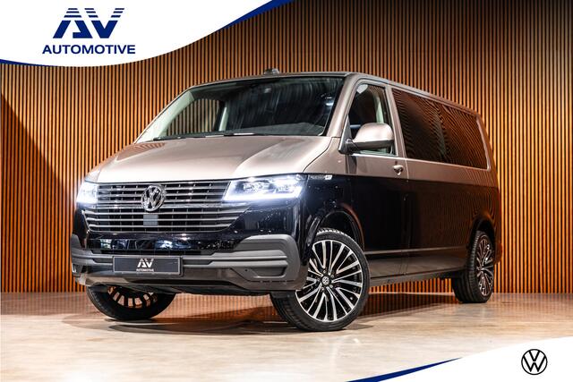 Volkswagen TRANSPORTER T6.1 2.0 TDI L2H1 DC Caravelle | Dubbel cabine | Two-tone | CarPlay | Camera | MF Stuur | Cruise control | Climate control | 6-zitter | BPM vrij | Nieuwe APK | Dealer onderhouden