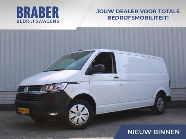 Volkswagen TRANSPORTER 2.0 TDI L2H1 28 Comfortline | 3-zits | Airco | Cruise | PDC | Apple Carplay | Android Auto | Volledig betimmerd |