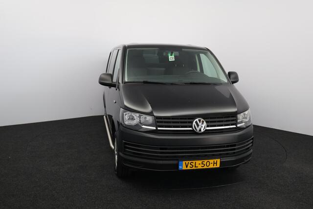 Volkswagen TRANSPORTER 2.0 TDI L2H1/ Automaat/ Trekhaak/ Apple + Android/ Stoelverw./ Zij-Schuifdeur Rechts/ Airco/ Navi/ Cruise/ Bluetooth/ Elek.Pakket/ PDC achter.