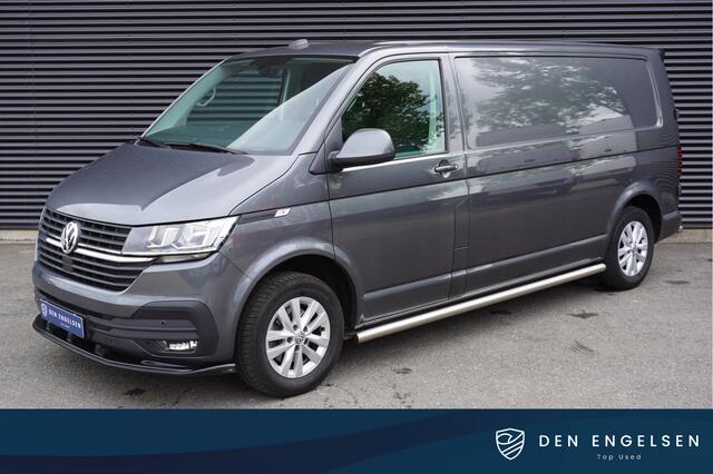 Volkswagen TRANSPORTER L2H1 150pk Trekhaak Apple Carplay Camera Parkeersensoren Cruise control 3-Zits Sidebars Velgen Spoilerset
