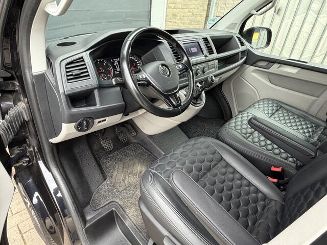 Volkswagen TRANSPORTER 2.0 TDI 204PK Euro 6 L2H1 DC Highline Cruise Control/lederen bekleding