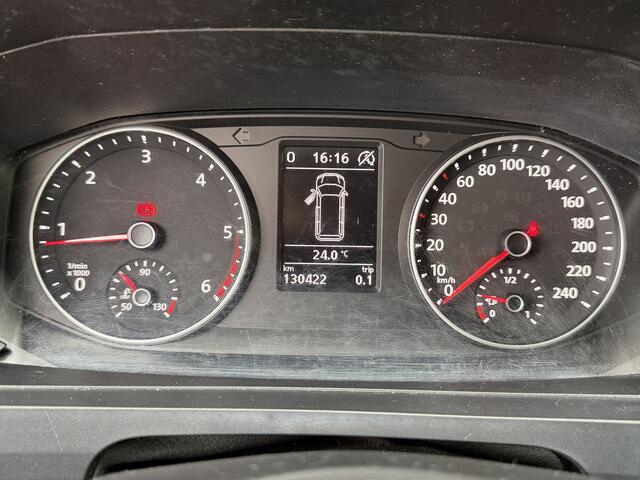 Volkswagen TRANSPORTER 2.0 TDI 204PK Euro 6 L2H1 DC Highline Cruise Control/lederen bekleding