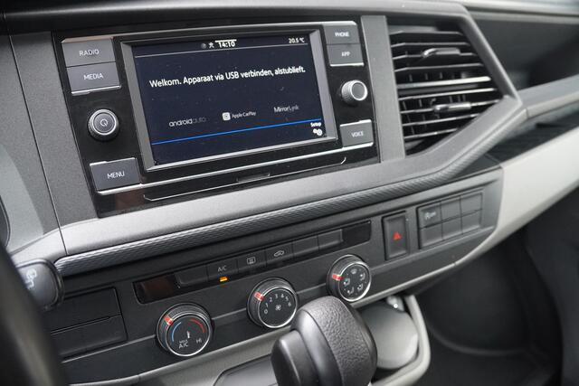 Volkswagen TRANSPORTER T6.1 2.0 TDI 150 pk DSG 2x Schuifdeur-L1H1-Clima-KLEP Apple Carplay, Cruise Control, 16" LMV, Trekhaak, 3-Zits