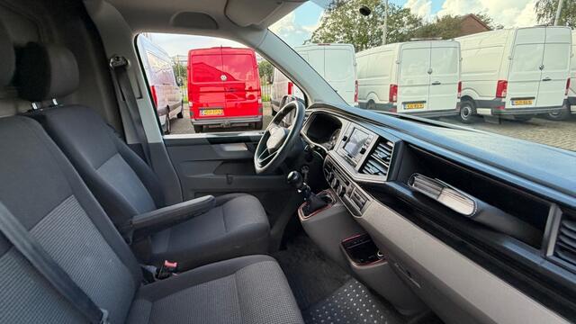 Volkswagen TRANSPORTER 2.0 TDI 81KW 110PK L2H1 EURO 6 AIRCO/ CRUISE CONTROL/ TREKHAAK/ RVS IMPERIAAL/ 100% DEALERONDERHOUDEN