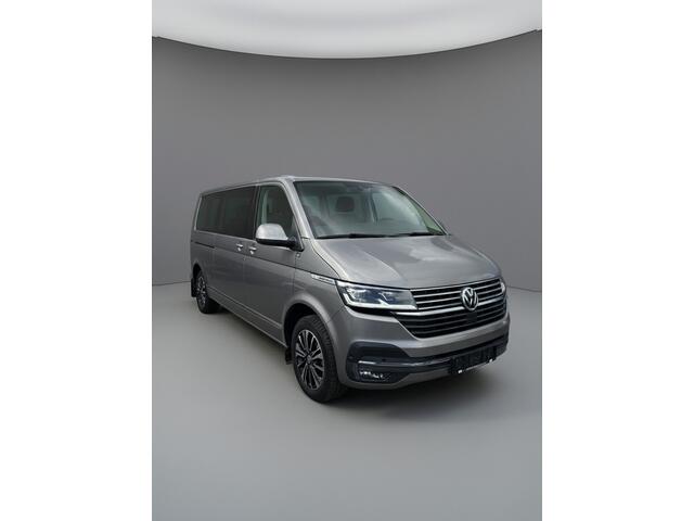 Volkswagen TRANSPORTER 2.0 TDI L2H1 30 DC Caravelle Virtual, Adaptieve Cruise, Camera, 2 x Electrische deur, 199pk, LED, Leder, Clima, Stoelverwarming, Carplay, Automaat, Uniek!