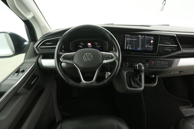 Volkswagen TRANSPORTER 2.0 TDI Bulli L2H1 Leighton Edition 204PK | Dubbele Cabine | Automaat | Virtual | Airco | Camera | Carplay | 2xSchuifdeur | Cruise | Trekhaak