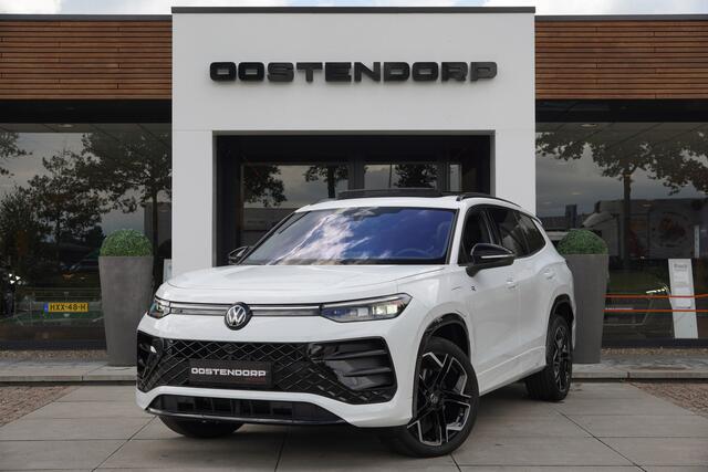 Volkswagen Tayron 1.5/272pk eHybrid R-Line Blackstyle VOL|2025|Panoramadak|Trekhaak|Leer+Verwarming+Ventilatie+massage|Head-up|20"Blackstyle|Harman Kardon|Discover Pro Max