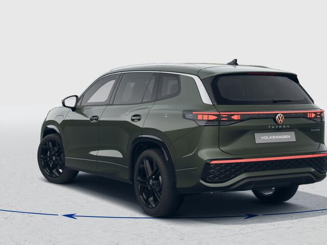 Volkswagen Tayron R-Line Edition 1.5 eHybrid 272 pk 6 versn. DSG · Comfort Pakket · Travel Pakket · Trekhaak inklapbaar, met elektrische ontgrendeling, incl. aanhangermanoeuvreerhulp Trailer Assist ·