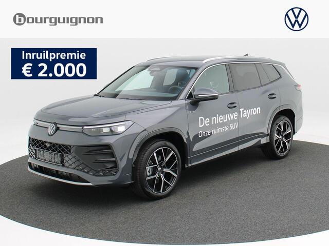 Volkswagen Tayron R-Line-Edition 1.5 eTSI 150 pk | 7 Persoons | Harman Kardon | 360 Camera | Elektrische Achterklep | Verwarmbare Voorstoelen | Massagefunctie Voor |